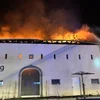 De Brand an der Gemeng zu Jonglënster. | © Ben Ries Ee Joer nom Brand zu Jonglënster | © Ben Ries