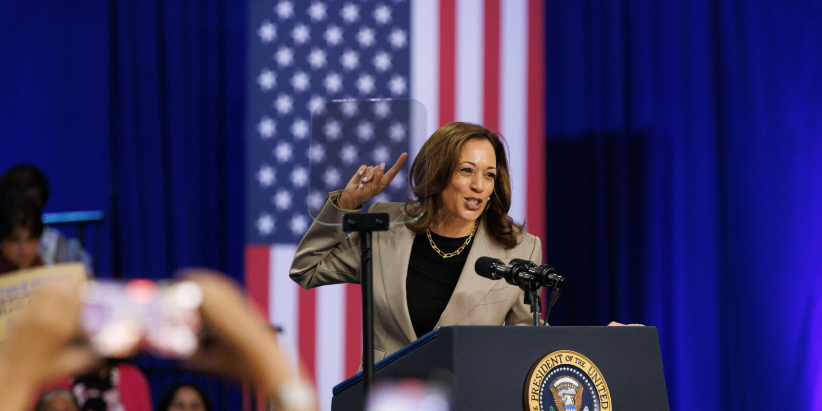 Kamala Harris | © picture alliance / NurPhoto | Bryan Olin Dozier