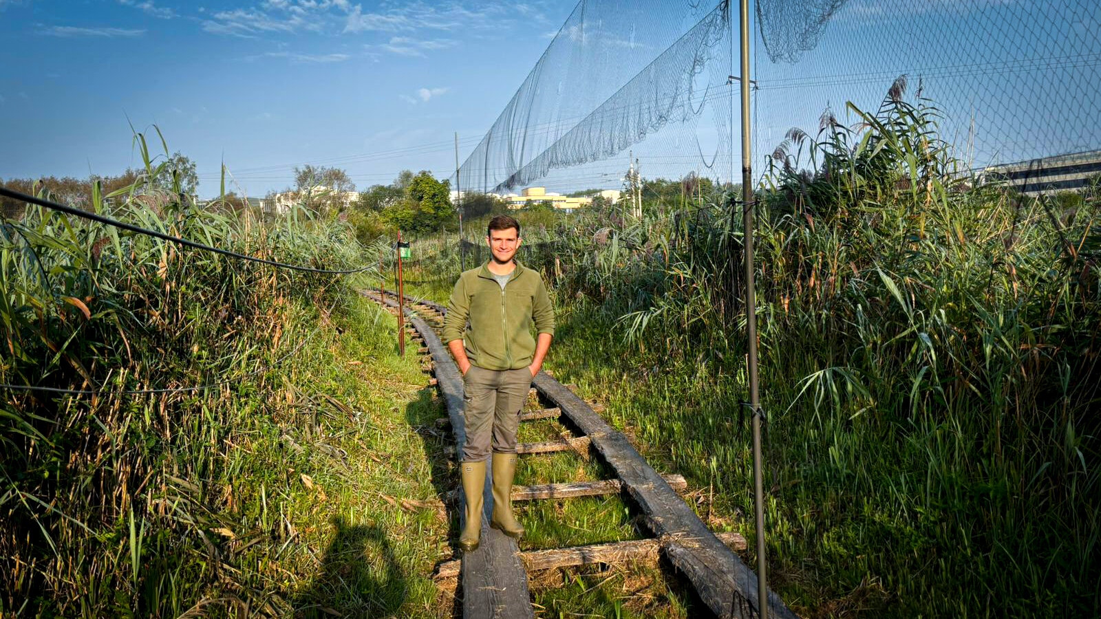 Den Eric Kraus aus der Centrale ornithologique vun Natur an Ëmwelt | © Marlène Clement