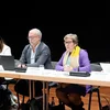 D'Quadripartite zu Diddeleng. | © Carole Schimmer Defizit bei der Gesondheetskeess | © Carole Schimmer