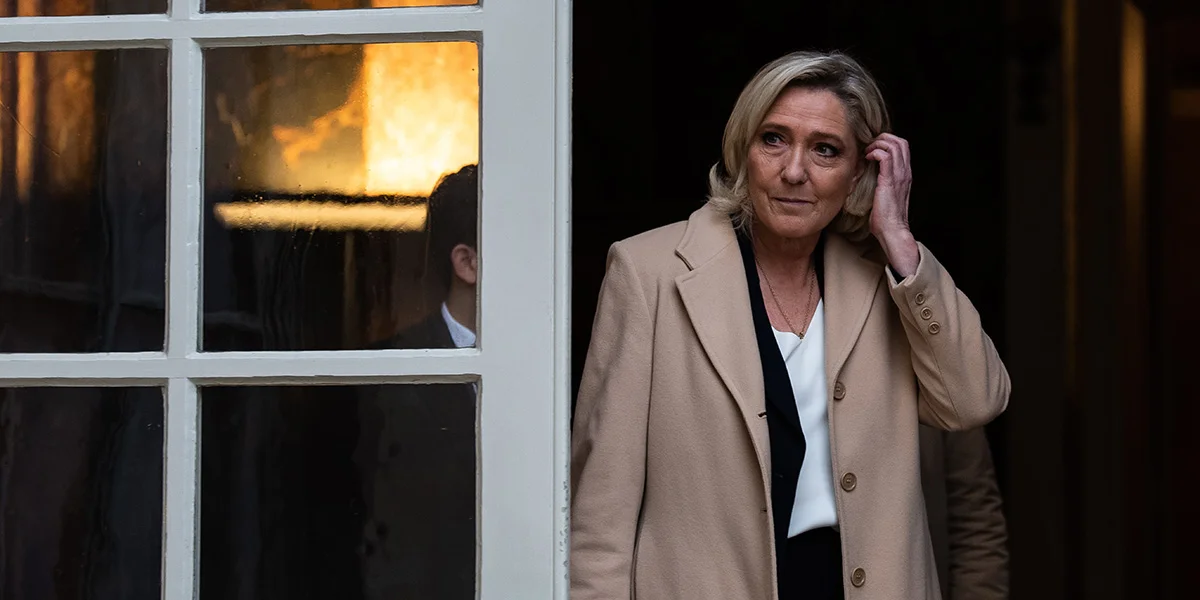 Cour d'appel: Le Pen wéinst Verontreiung vun EU-Gelder zu 3 Joer Prisong verurteelt | © picture alliance / NurPhoto | Andrea Savorani Neri