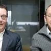 François Kremer an Nico Hirsch | © Morgane Weidig Een oppent Ouer hanner zouene Maueren | © Morgane Weidig