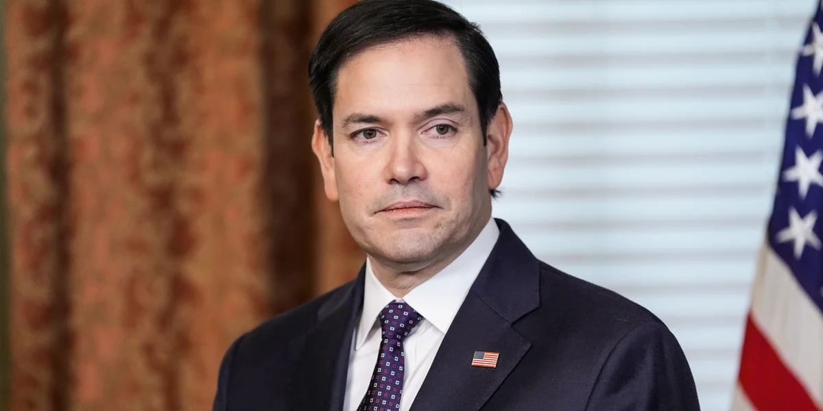 US-Ausseminister Rubio fir Gespréicher iwwer den Ukrainkrich an den Noen Osten zu Paräis | © picture alliance / Consolidated News Photos | Oliver Contreras - Pool via CNP