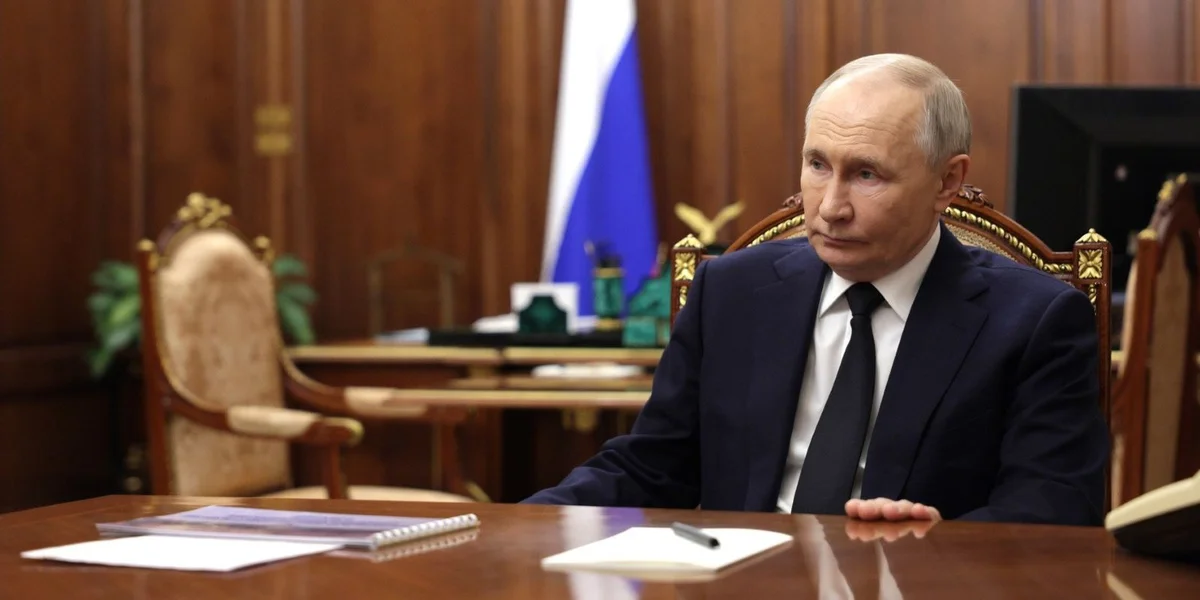 Russland prett géint Europa ze kämpfen, wann et néideg wier, seet de Putin | © picture alliance / Russian Look | Kremlin Pool