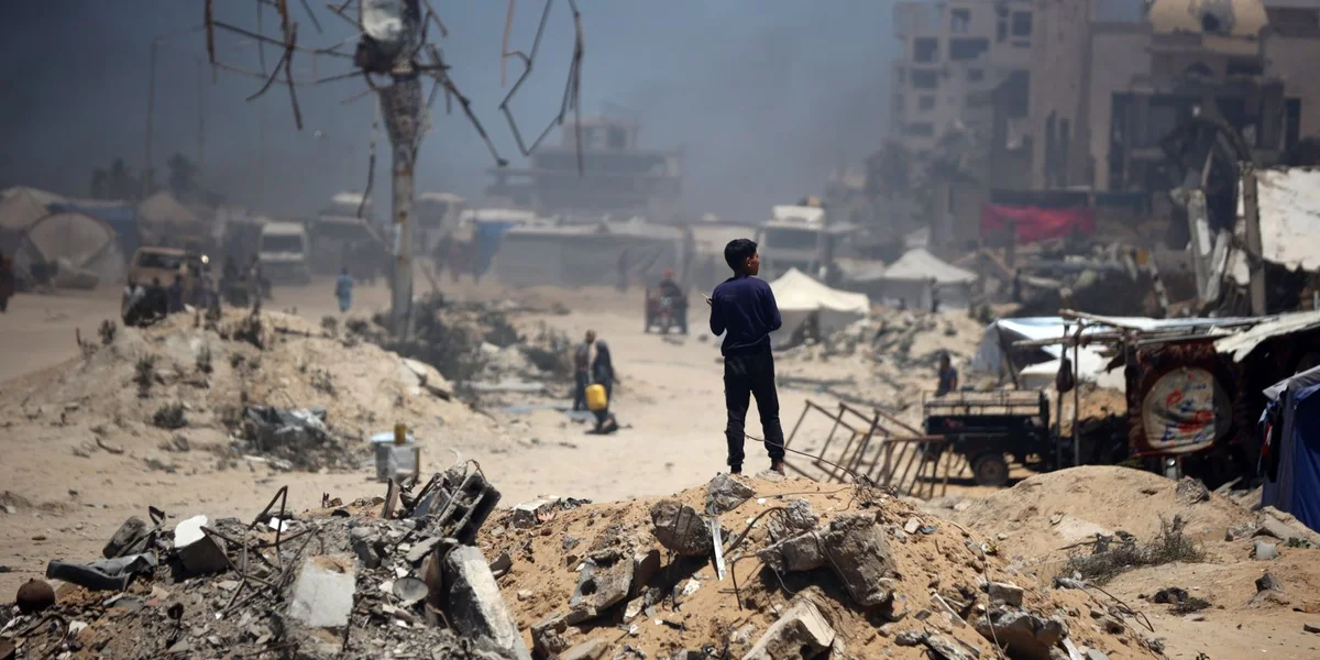 Laurent Zeimet: Lëtzebuerg fir Sanktiounen – Israel awer net u Pranger stellen | © Majdi Fathi