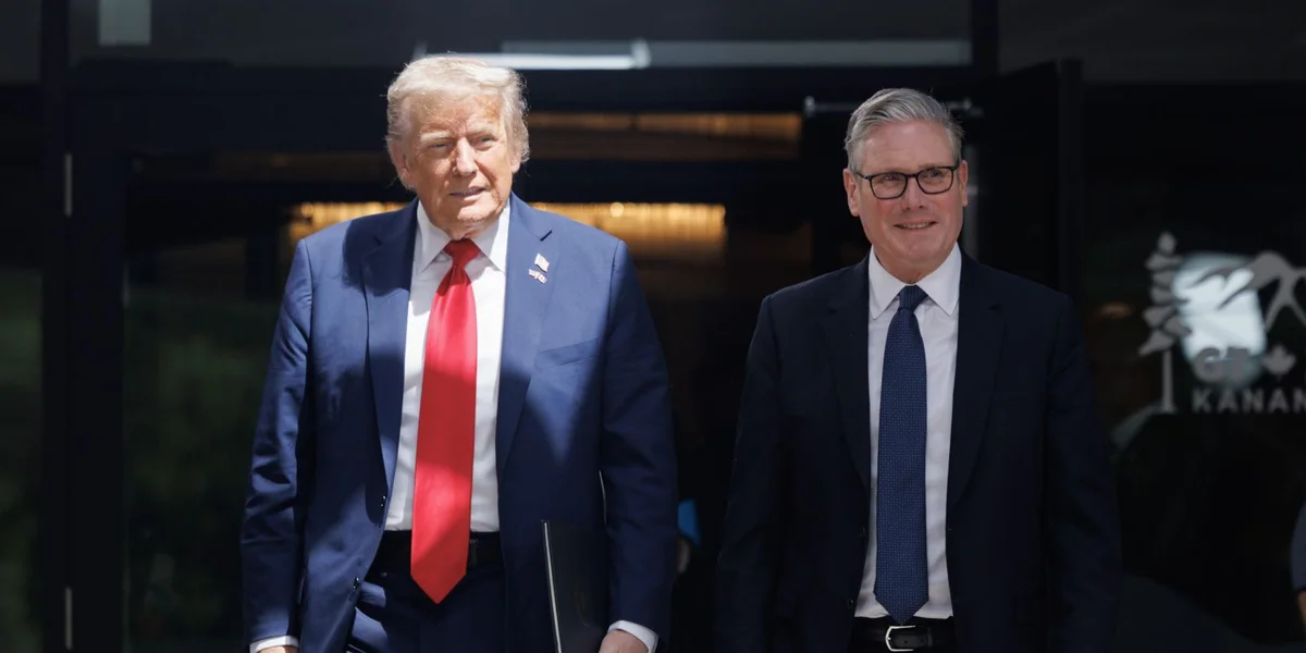 Den Donald Trump a seng "special relationship" mat Schottland | © picture alliance / Photoshot