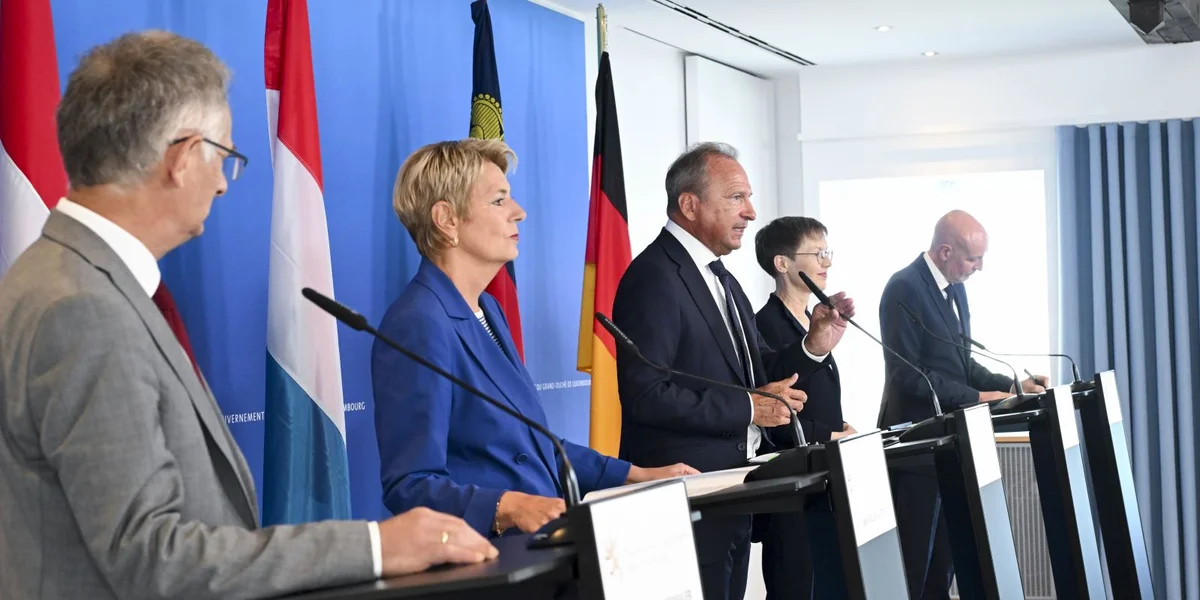 Däitschsproocheg Finanzministere fir Gespréicher zu Senneng | © SIP / Frédéric Sierakowski