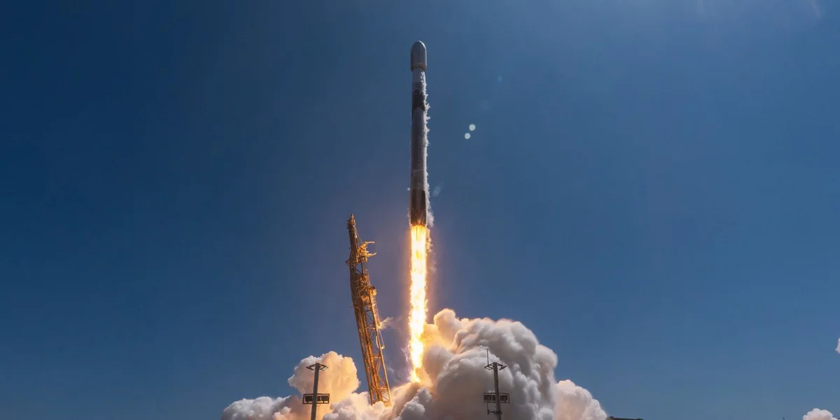 LUXEOSys-Satellit ass mat Succès lancéiert ginn | © SpaceX