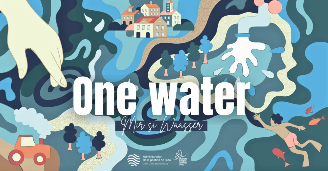 Nei Sensibiliséierungscampagne fir de Schutz vu Waasser | © Administration de la gestion de l'eau (AGE) 