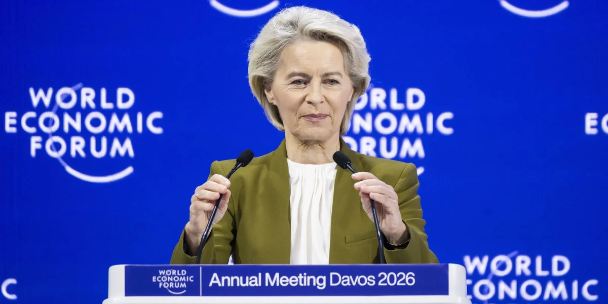 Ursula von der Leyen kritiséiert den Donald Trump: "En Accord ass en Accord" | © EPA/LAURENT GILLIERON