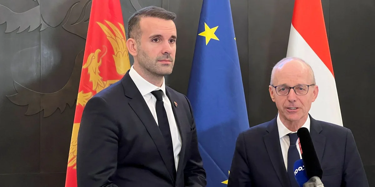 Premier Luc Frieden hofft, Montenegro geschwënn als 28. EU-Memberstaat ze begréissen | © Pit Beffort