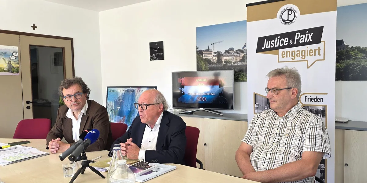 D’Associatioun Justice et Paix fuerdert een Dialog iwwer Rüstungsfroen | © Max Voncken