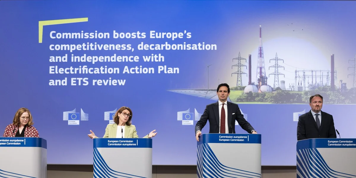 EU-Kommissioun iwwert ETS-Reform: Keen Zeréckschrauwe vun den Ambitiounen | © EC - Audiovisual Service