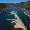 Navigatioun um Rhäin leit nach ëmmer ënner Niddregwaasser | © EPA/MATIAS BASUALDO