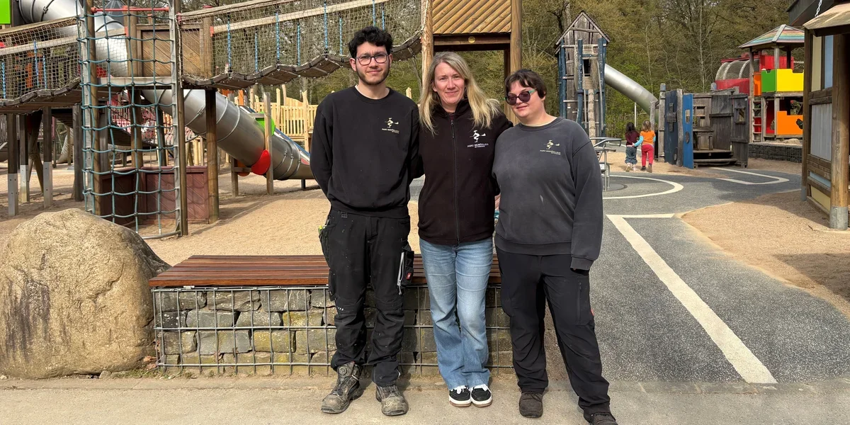 Schaffe mat engem Handicap: E Bléck hanner d'Kulisse vum Beetebuerger Park | © Paule Rodesch