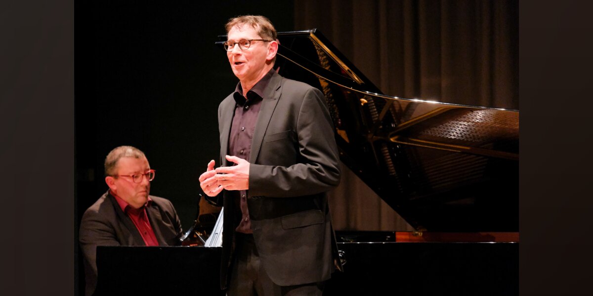 Benedikt Wesner (Gesang) a Philippe Beaujot (Piano) | © Conservatoire du Nord