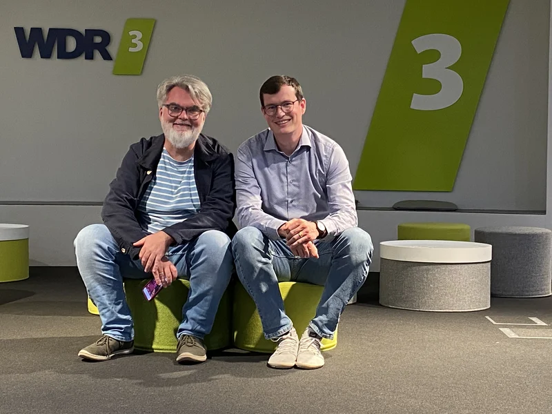 Jörg Lengersdorf a Luc Boentges | © WDR 3