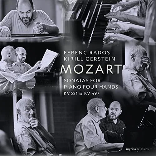 Sonat fir Piano zu véier Hänn an Do Majeur, KV 521, III. Allegretto