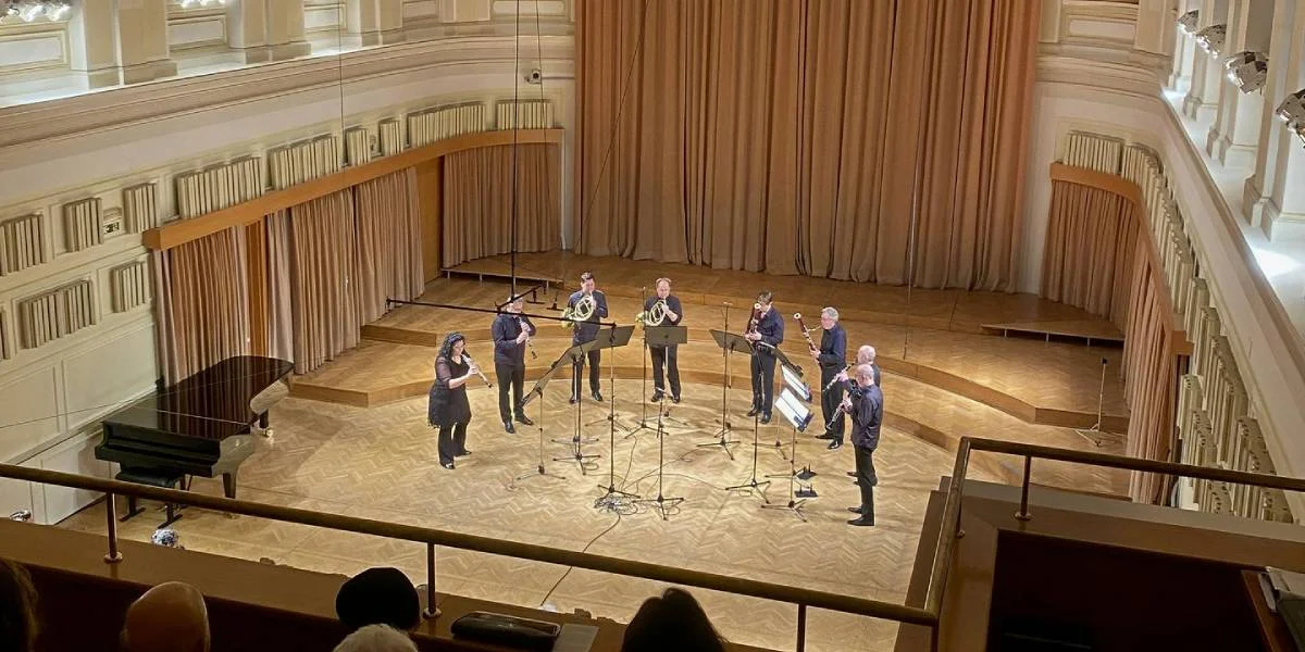 "Große blasende Musik von ganz besonderer Art": Bach a Mozart fir Bléiser | © MMC RTV SLO